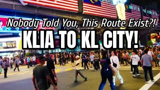 Nobody Expected This Cheaper Train Route From Klia To Trx Bukit Bintang  Klcc