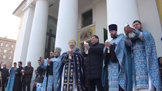 7.04.2019. Троицкий собор города Подольска. Благовещение Пресвятой Богородицы.