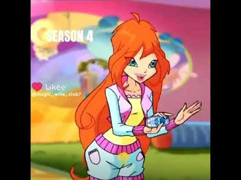 как менялась Блум 1-8 сезон - YouTube