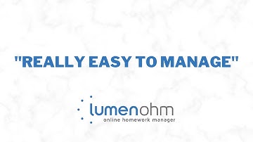 Lumen OHM User Testimonial: "Really easy to manage"