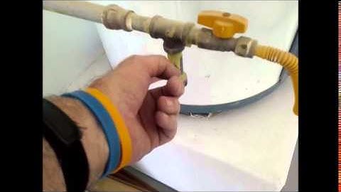 Tip 461 Wrong Orientation of gas line Sediment