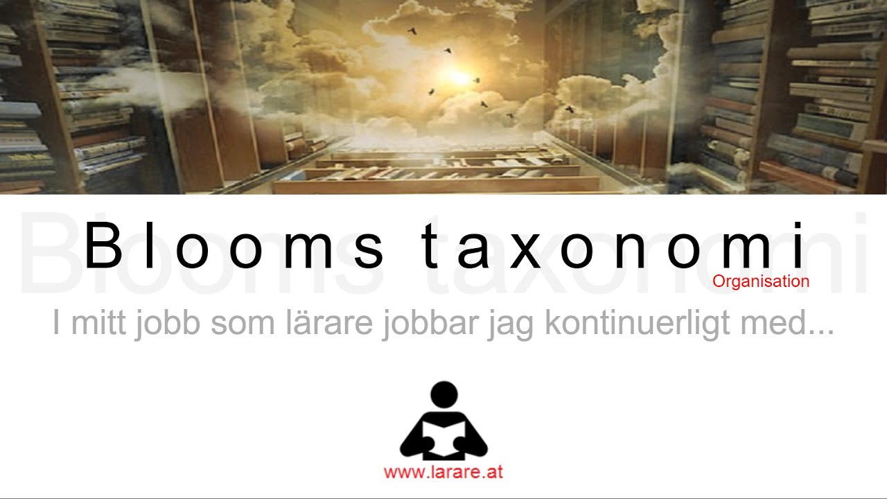 Webblektion: Blooms taxonomi