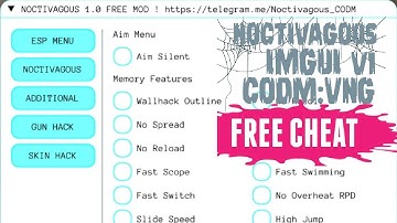 FREE CODM:VNG || MOD MENU 1.8.38 IMGUI v1 CHEAT (OUTDATED)