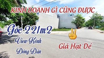 Góc View Kênh 11,3x20m Kinh Doanh Gì Cũng Được ? Cát Tường Phú Sinh