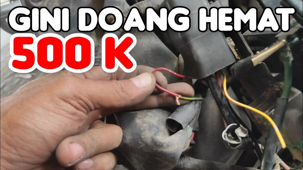 Trick hemat mengatasi stater vario karbu bunyi cek cek cek..