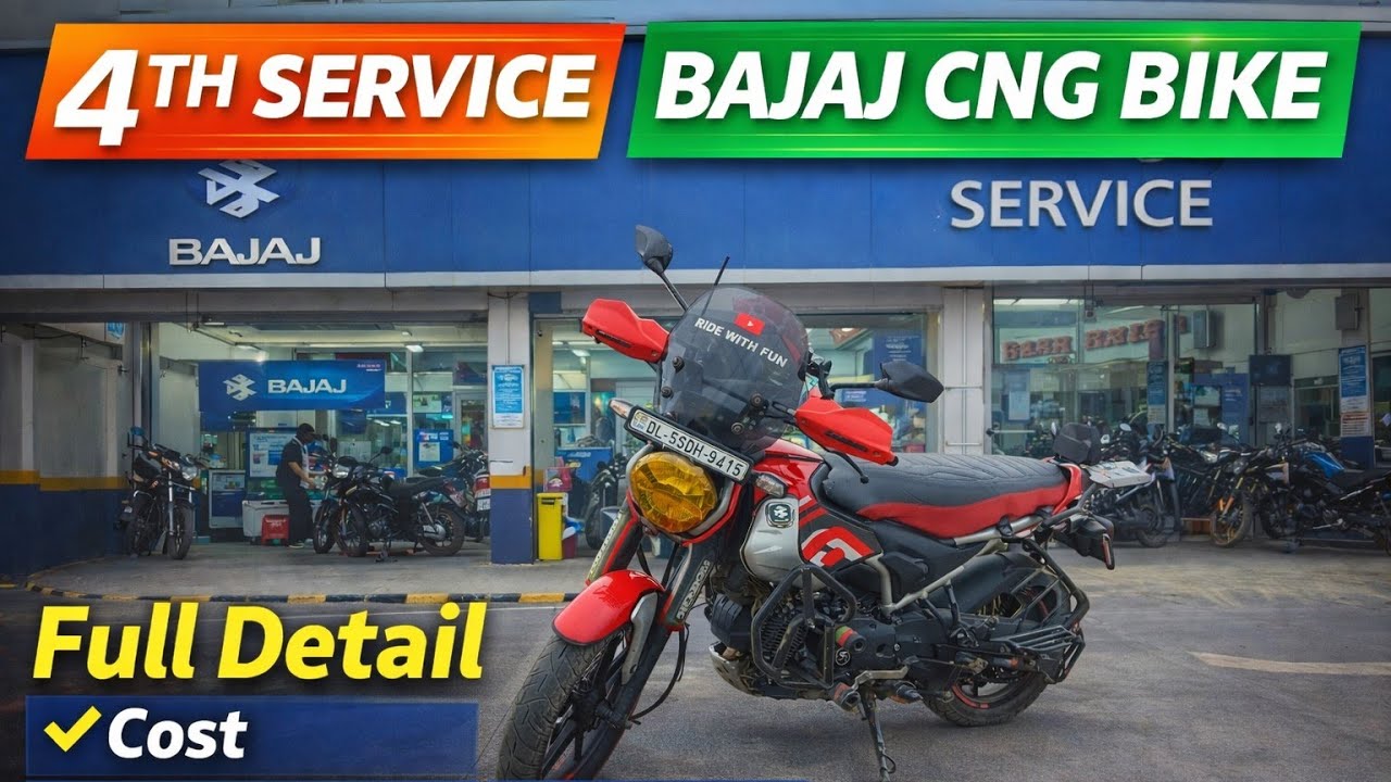 4th Service Bajaj Freedom 125 Cng Bike | Cng Bike Ki Service | 4 Service Cng Bike | Bajaj Cng Bike