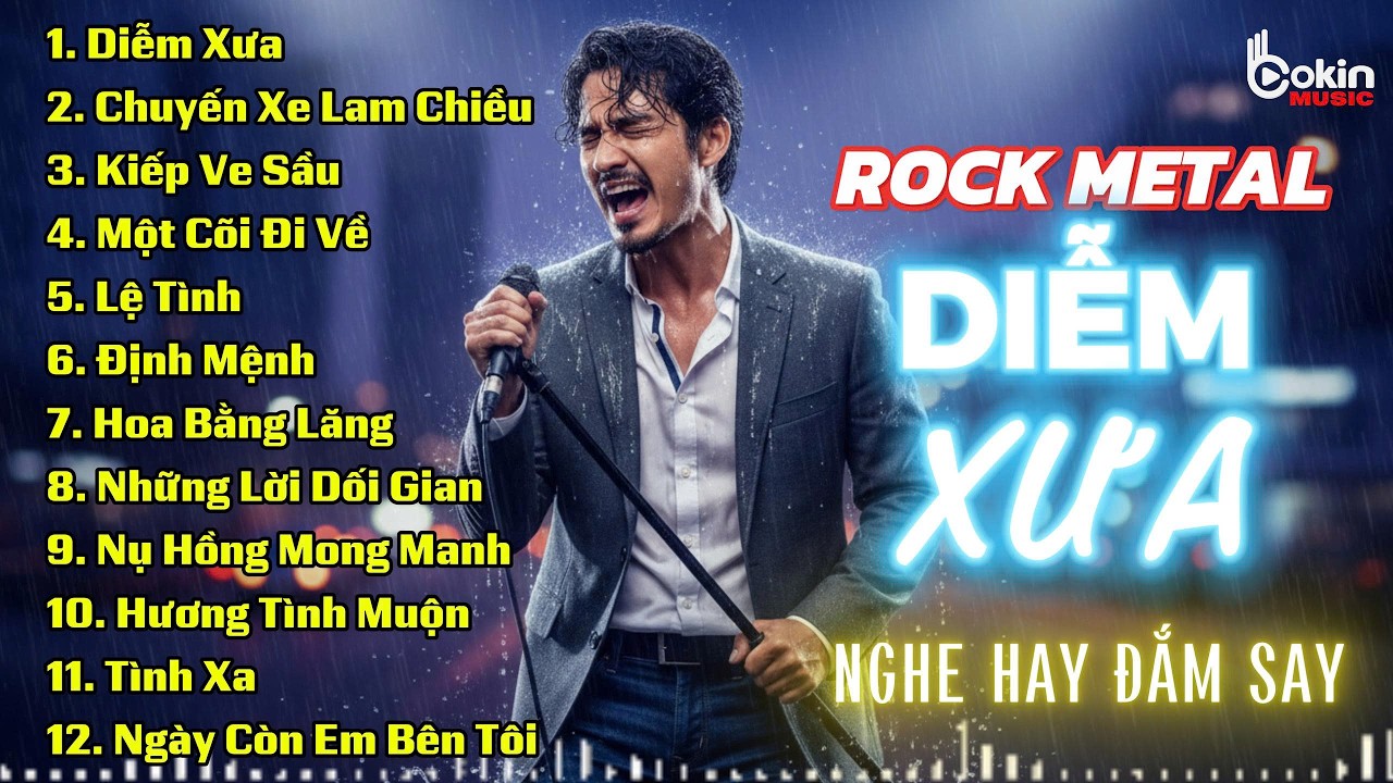 DIỄM XƯA | BẢN PHỐI ĐỘC LẠ ROCK METAL | LK ROCK BOLERO NGHE HAY ĐẮM SAY