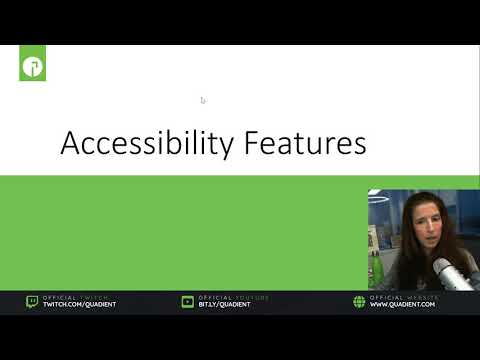 Twitch Stream: Accessibility and Inspire Designer