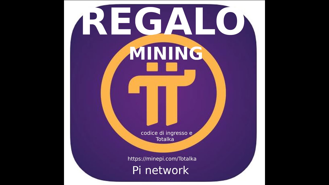 REGALO MINING cripto Pi   gratis su Pi network, senza nesun costo, sul cellulare.  .