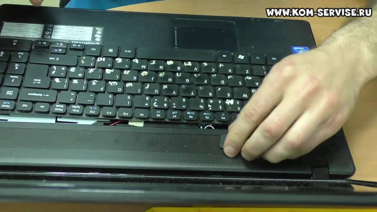 Инструкция для клавиатуры ноутбука