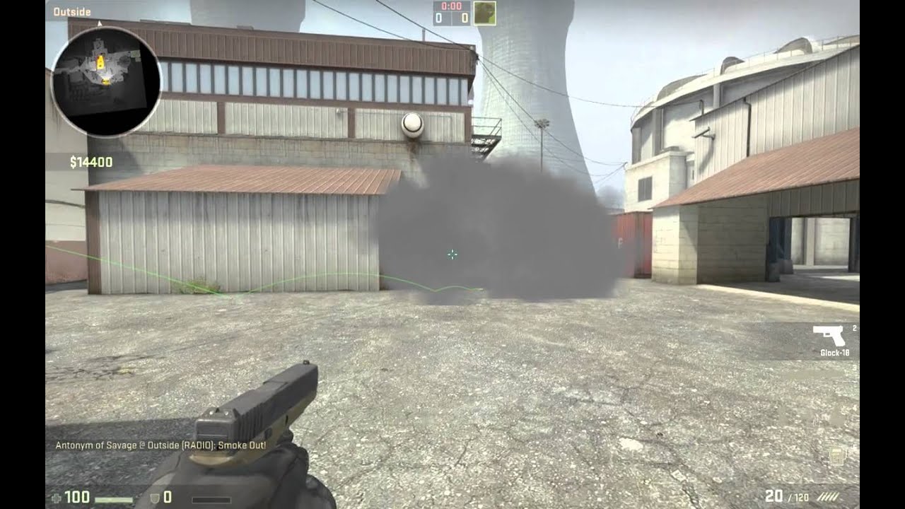 de_nuke | Smoke | T Outside to Outside Mini