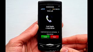 Samsung Wave GT S8500 incoming call Bada OS / Exclusive model in 2023