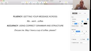 Fluency and Accuracy