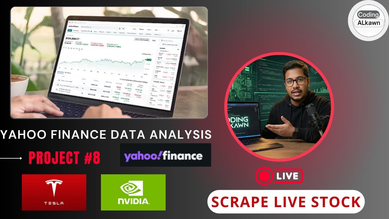#8  Build Your Own Stock Market Analyzer in Python | Data visualization Project in Hindi