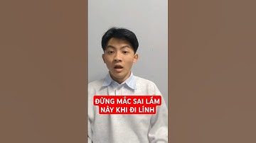 Tân binh mà không biết điều này thì xác định #nvqs #xuhuong #nhapngu #tanbinh #2k6