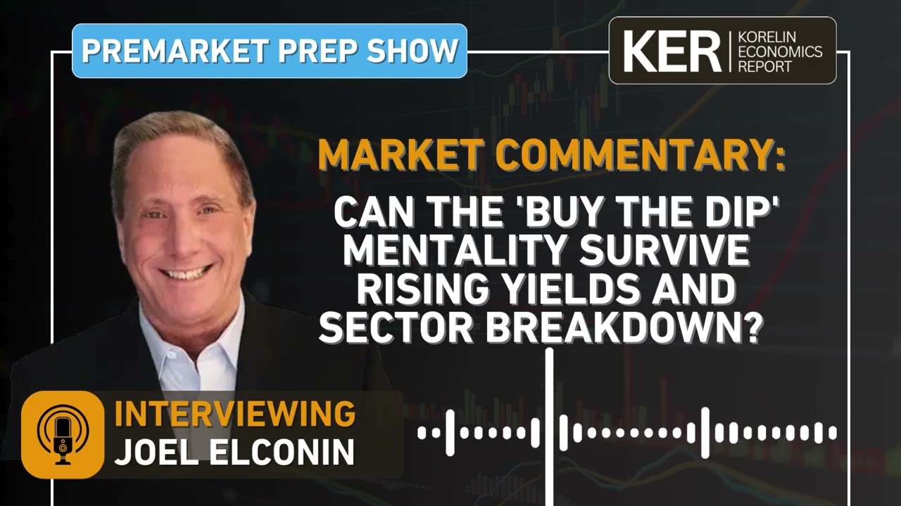 Joel Elconin - Can the 'Buy the Dip' Mentality Survive Rising Yields and Sector Breakdown?