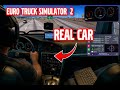 ETS 2 in my super realistic simulator - Widescreen