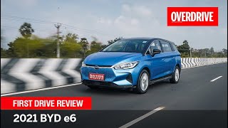 2021 BYD e6 review - efficient electric MPV you can't buy | First Drive | OVERDRIVE