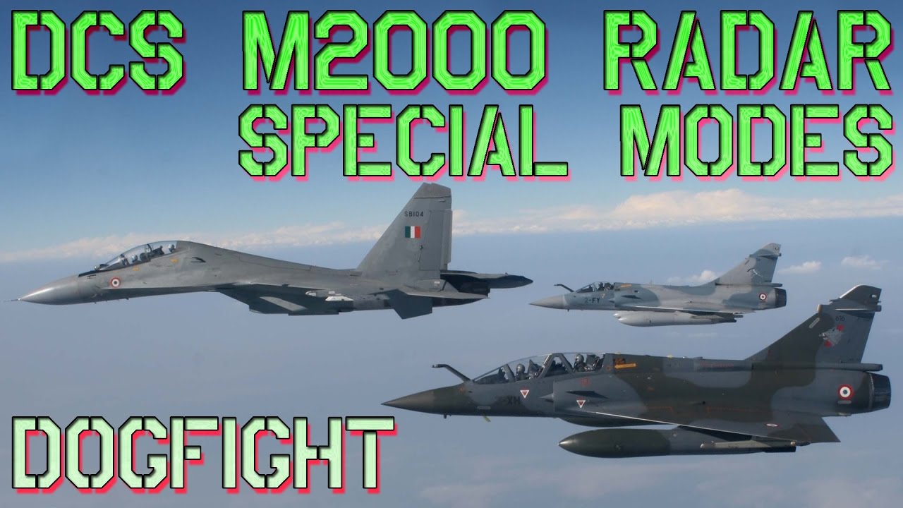 DCS: M2000C Radar Modos Especiales ACM - #12 Tutorial (English+8 langs. Sub.)