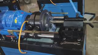 HGS-50 Semi-automatic steel bar stripping and thread rolling machine