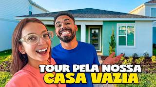 TOUR PELA NOSSA CASA NOVA VAZIA!