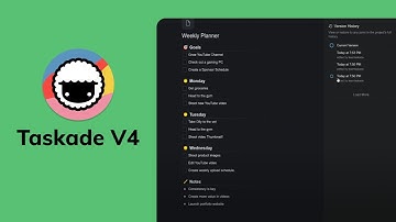 New Workspace & Editor Layout Walkthrough for Taskade!