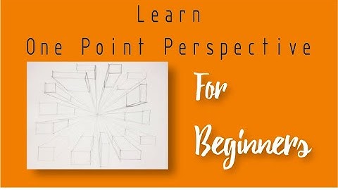 Learn One Point Perspective Part-1