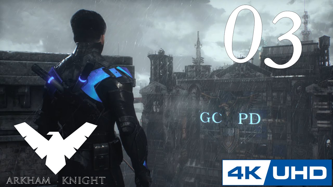 [4K] Batman Arkham Knight Arkham Episodes DLC Playthrough Part 3