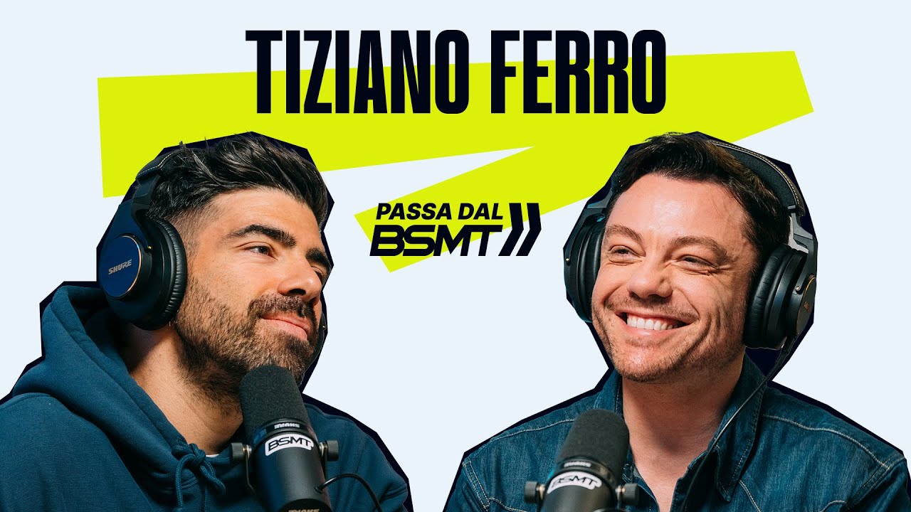TIZIANO È TORNATO! TIZIANO FERRO passa dal BSMT!
