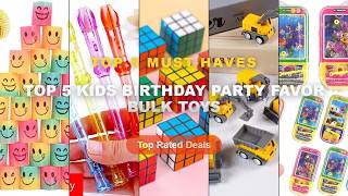 Don't Buy Top 5 Kids Birthday Party Favor Bulk Toys Before Watching This! - 12/24Pcs Mini Pin Ball P