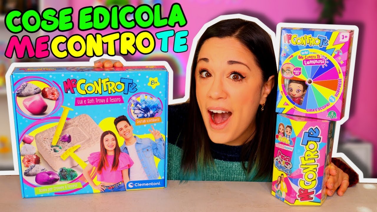 Apro cose ME CONTRO TE ORIGINALI DELL'EDICOLA! COME SONO YouTube