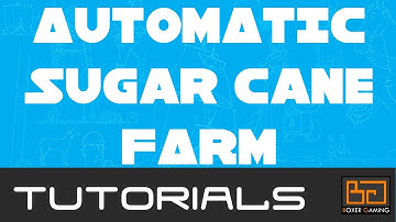 Tekkit RedPower Tutorial: Automatic Sugar Cane Farm [How To]