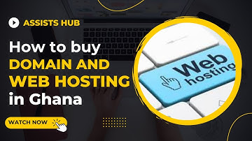 How To Buy A Domain And Web Hosting In Ghana