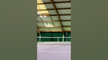 T serve practice (Deuce side) #tennisshorts #tennistechnique #tennis #serve #sports #targetpractice