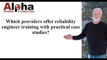 Which providers offer reliability engineer training with practical case studies?