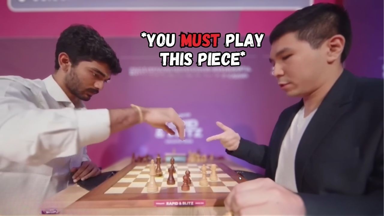 The Touch Move Rule puts Gukesh in trouble