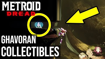 All Collectibles - Ghavoran (Energy Tanks, Parts, Missile Tanks, Power Bomb Tanks) - Metroid Dread