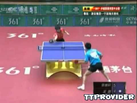 Chinese Superleague 2010: Zhang Jike-Wu Hao