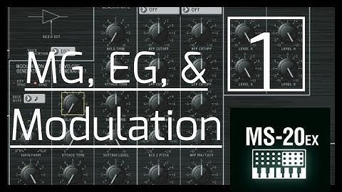 MS-20EX pt.2-1 Modulation Generator