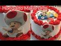 Pastel Honguito TOAD  by Mario Bros 3 leches imagen comestible papel arroz tinta vegetal comestible