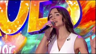 Angelina chante “ jamais sans toi ” à la cérémonie d’ouverture de l’Eurovision Junior 2023