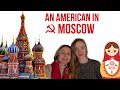 An American girl  in MOSCOW. November 2021.