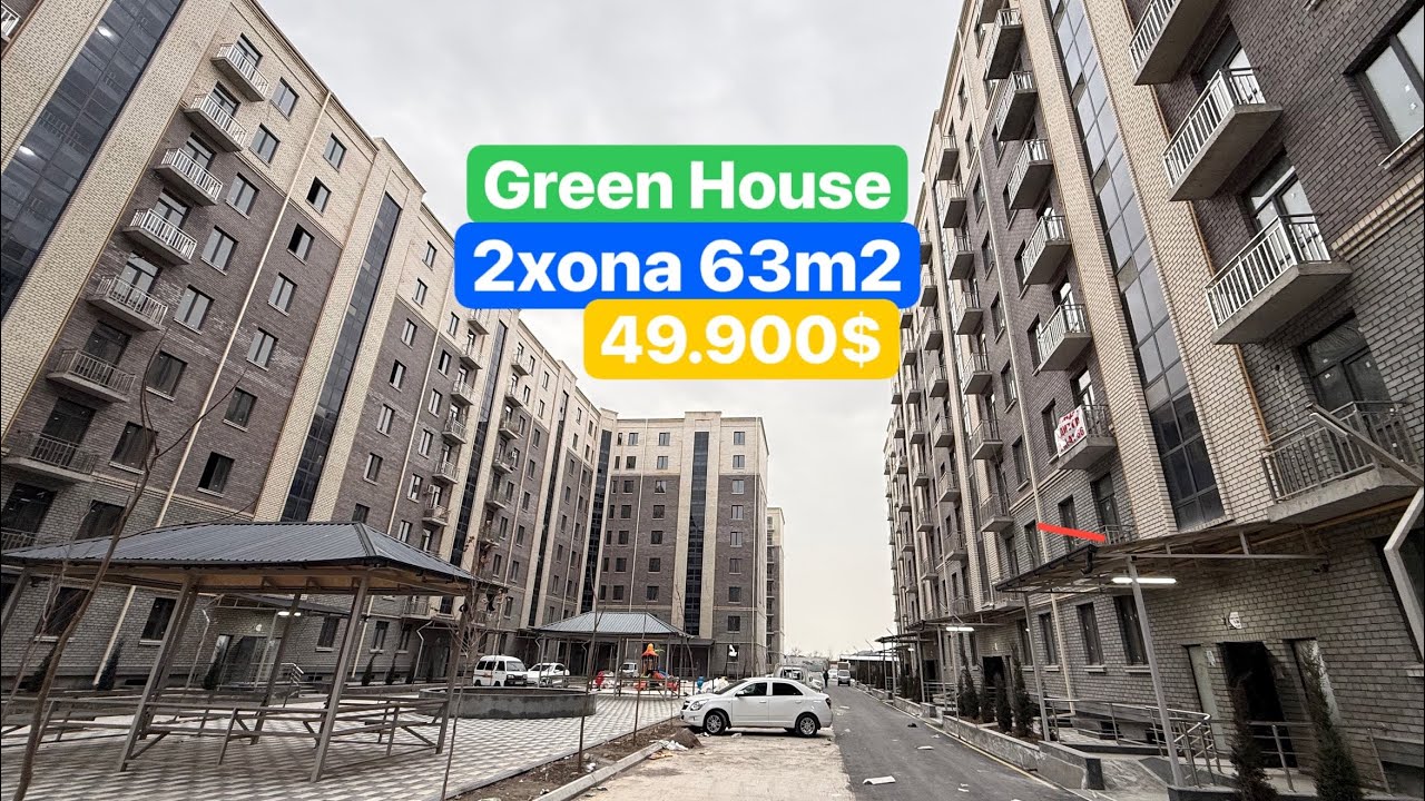 Сергели Index орқаси 2хона 63м2 49.900$ (99)-806-67-68