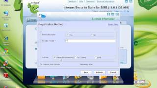 How to use activated License eScan.avi screenshot 5