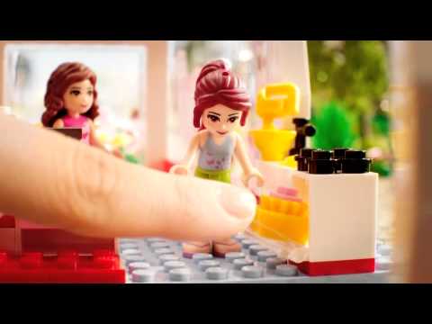 Lego Friends 2012 - City Park Cafe Commercial