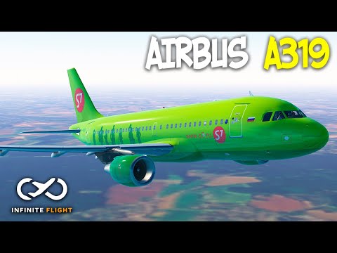 AIRBUS A319 S7 AIRLINES - INFINITE FLIGHT - СИМУЛЯТОР САМОЛЕТА НА ТЕЛЕФОНЕ