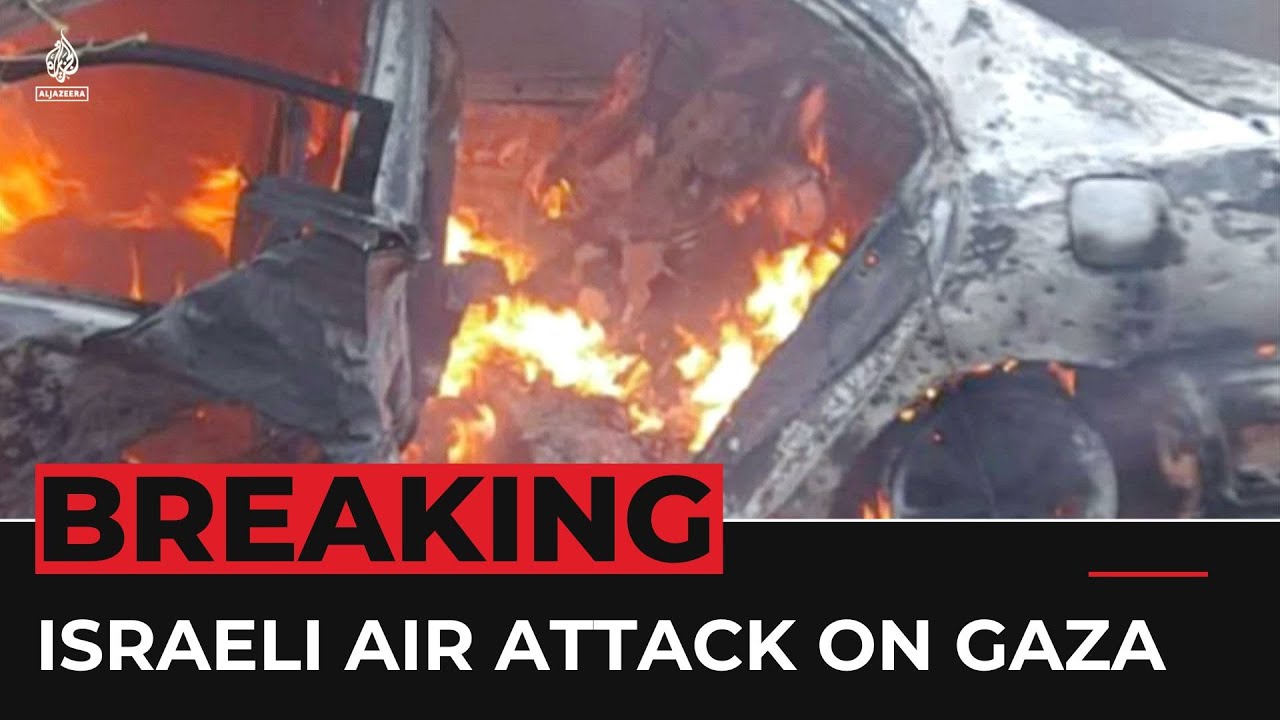مقتل فلسطينيين اثنين في غارة جوية إسرائيلية على سيارة في غزة: مسعفون