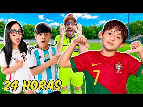 DYLAN DECIDE NUESTRO DIA y NOS CONVERTIMOS EN FUTBOLISTAS| Family Juega