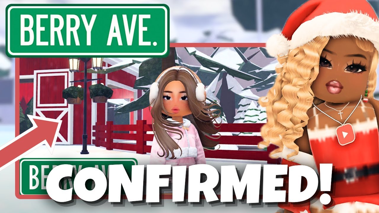*RELEASE DATE CONFIRMED* | BERRY AVENUE CHRISTMAS UPDATE 2024! 🎄 - YouTube