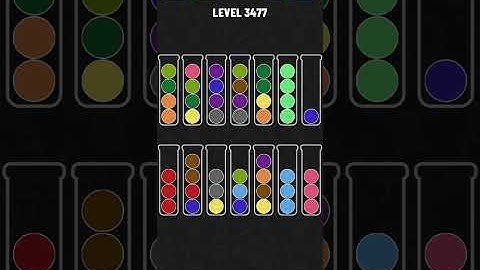 Ball Sort Puzzle Level 3477
